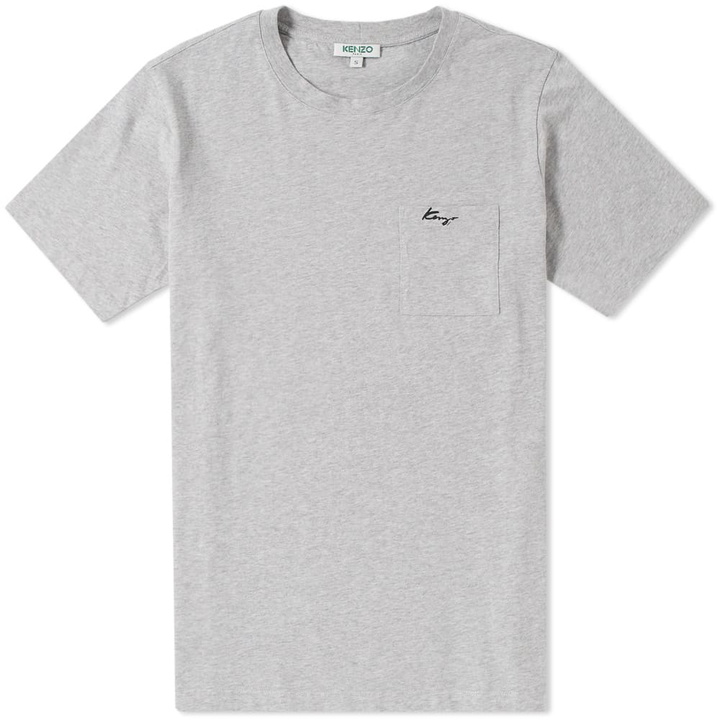 Photo: Kenzo Small Logo Pocket Tee