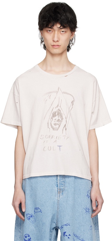 Photo: PALY Off-White 'Sobriety' T-Shirt
