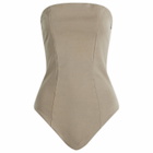 Entire Studios Women's Pipette Bodysuit in Ashen