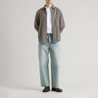 NN07 Men's Deon Check Flannel Shirt in Sand Check