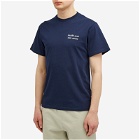 Foret Men's Tip T-Shirt in Navy