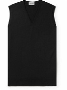John Smedley - Hadfield Merino Wool Sweater Vest - Black
