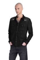 Salvatore Santoro Leather Jacket In Black Leather