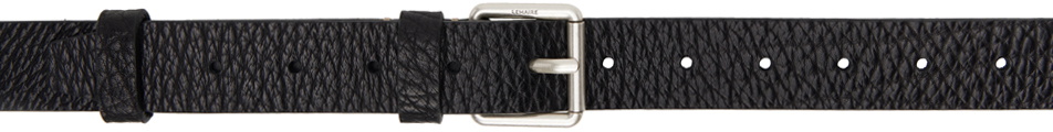 小物 LEMAIRE REVERSED BELT 30 BLACK 75cm LEMAIRE Black Reversed 30 Belt Lemaire