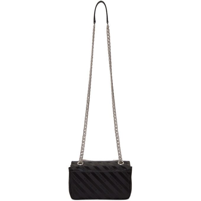 Balenciaga BB Chain Round Charms Shoulder Bag Jacquard Small at