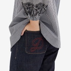 Damson Madder Women's Sylvie Turn Up Jeans in Denim