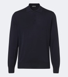 Canali Wool polo shirt