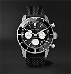 Breitling - Superocean Héritage II B01 Chronometer 44mm Stainless Steel and Rubber Watch - Black