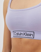 Calvin Klein Underwear Unlined Bralette Purple - Womens - (Sports ) Bras