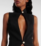 Mugler Cutout minidress
