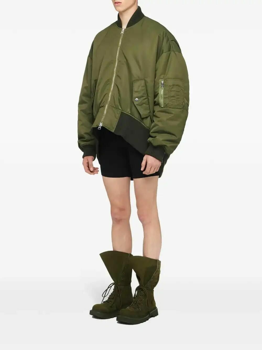 ブルゾン J W ANDERSON OVERSIZED CUVERD BOMBER (JK0381PG1696 595) JW ANDERSON-OVERSIZED CURVED HEM BOMBER JACKET-JK0381 PG1696