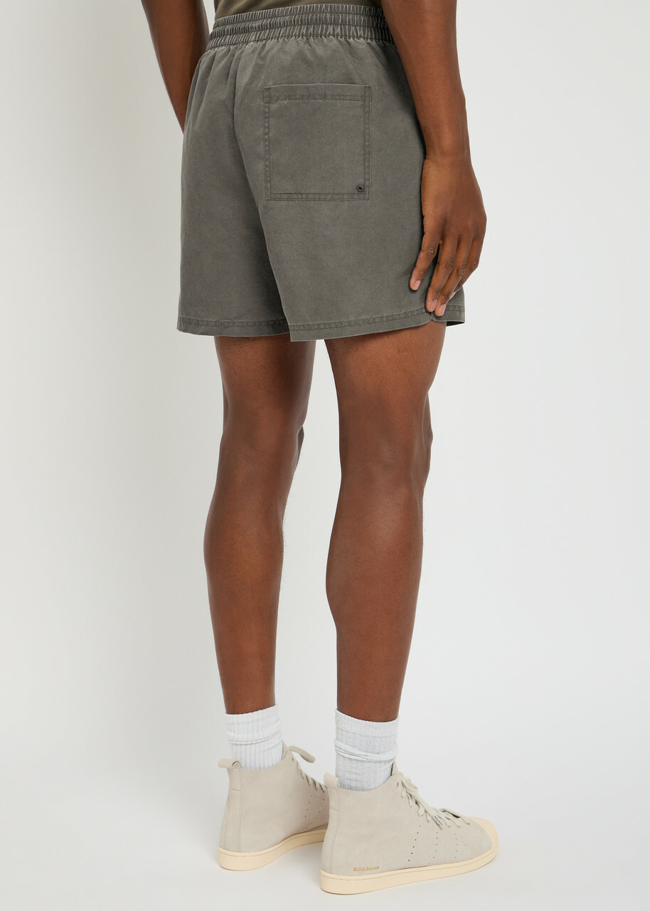 Represent Smart Logo-embroidered Shell Swim Shorts Charcoal