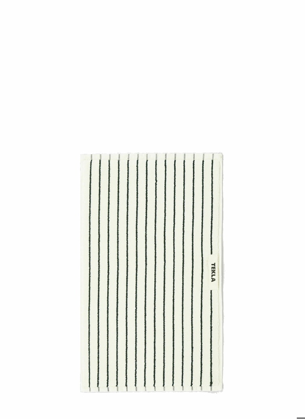 Photo: Tekla - Core Striped Hand Towel in White