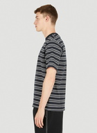 Henry Striped T-Shirt in Black