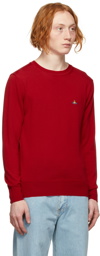 Vivienne Westwood Red Orb Round Neck Sweater