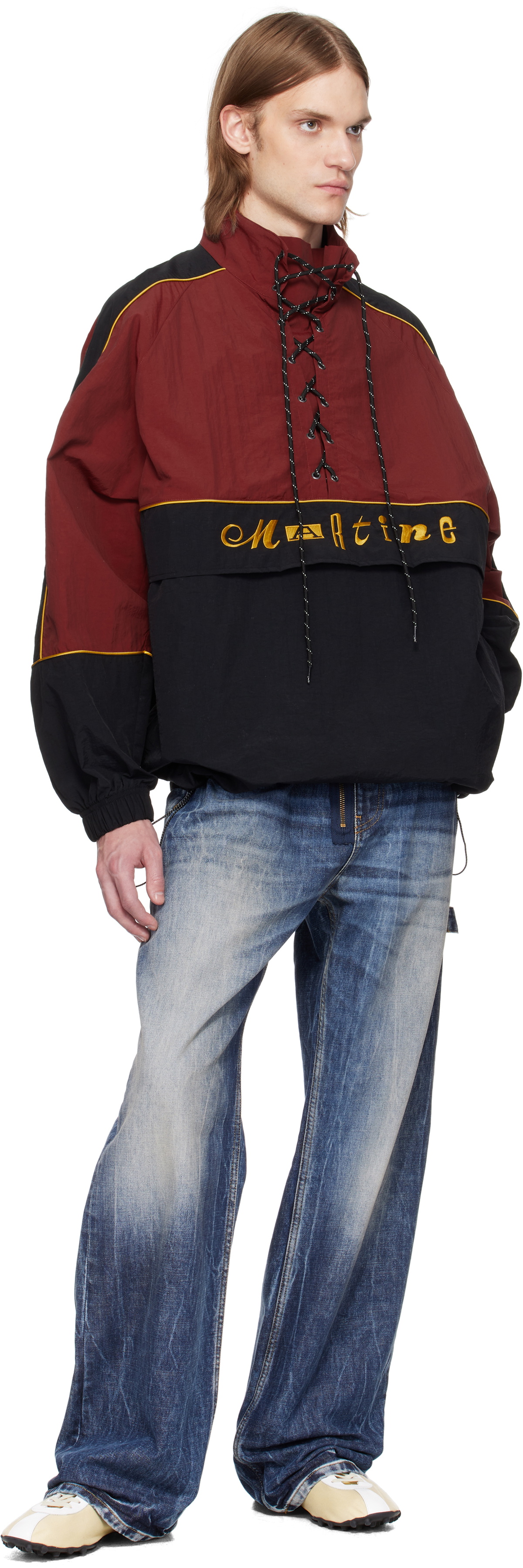 ジャケット・アウター Martine rose 25SS LACE UP PULLOVER OnBody54.jpg?v=1743185884