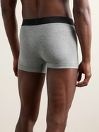 TOM FORD - Stretch-Cotton and Modal-Blend Boxer Briefs - Gray