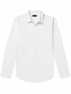 Theory - Sylvain Slim-Fit Cotton-Blend Poplin Shirt - White