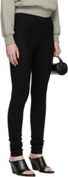 Fear of God ESSENTIALS Black Waffle Leggings