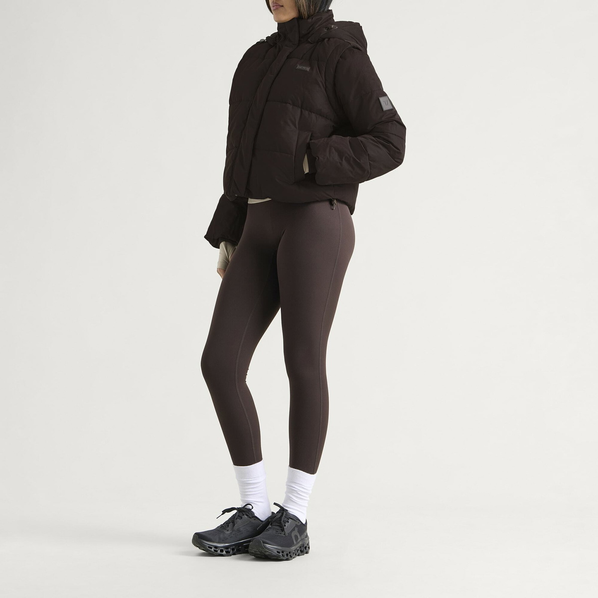 TALA Women's Storm Puffer Jacket in Americano