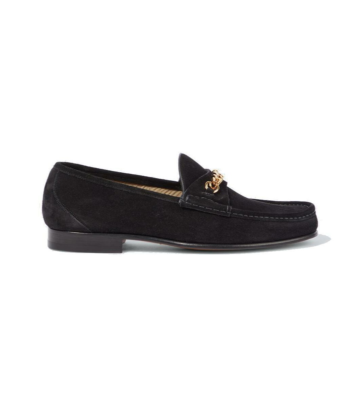 Photo: Tom Ford York Chain suede loafers