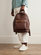 TOM FORD - Buckley Pebble-Grain Leather Backpack