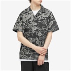 Maharishi Men's Cloud Dragon Vacation Shirt in Black