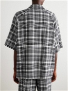 ZEGNA x The Elder Statesman - Checked Wool and Cashmere-Blend Shirt - Blue