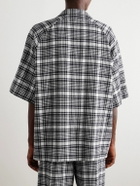 ZEGNA x The Elder Statesman - Checked Wool and Cashmere-Blend Shirt - Blue