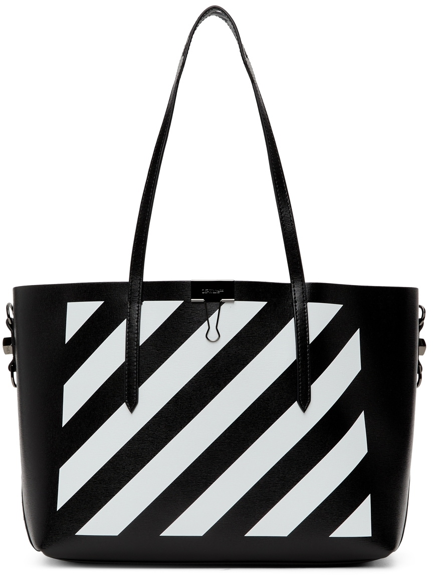 BINDER DIAG SAFFIANO TOTE in black