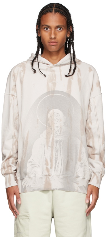 Photo: A-COLD-WALL* Beige Erosion Hoodie