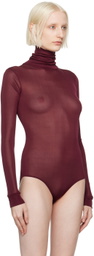 Maison Margiela Burgundy Antristram Bodysuit