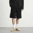 Wax London Men's Kyle Twill Shorts in Black
