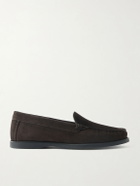 Saman Amel - City Suede Loafers - Brown