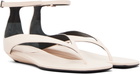 Loulou de Saison Pink Zio Flip Flop Sandals
