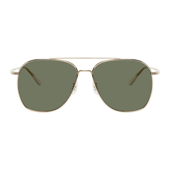 Photo: The Row Silver and Grey Ellerston Sunglasses