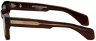JACQUES MARIE MAGE Brown Limited Edition Kaine Sunglasses