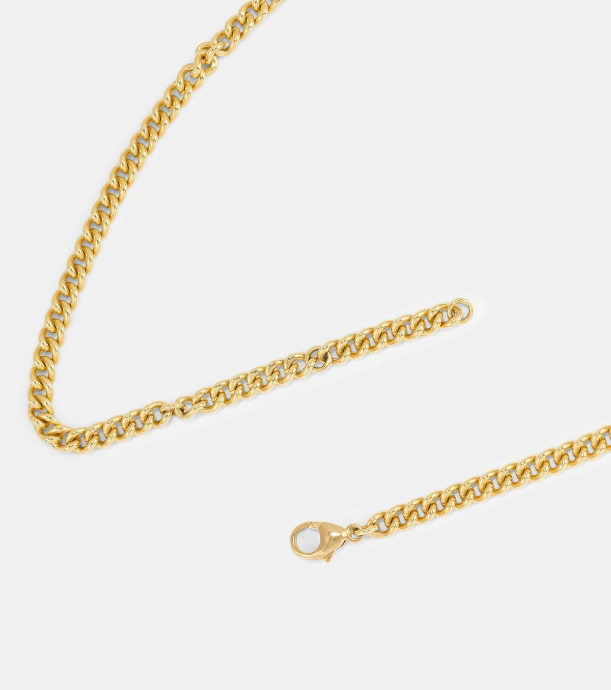 Robinson Pelham Identity 18kt gold necklace and pendant set with diamonds
