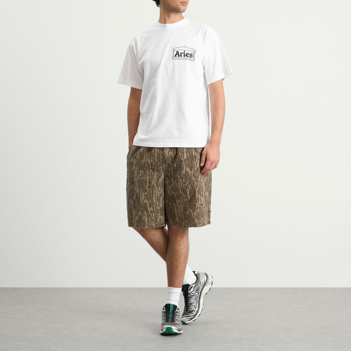 Aries Men's Temple T-Shirt in White