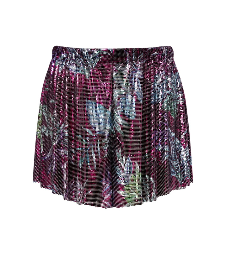 Photo: Rabanne Printed chainmail shorts