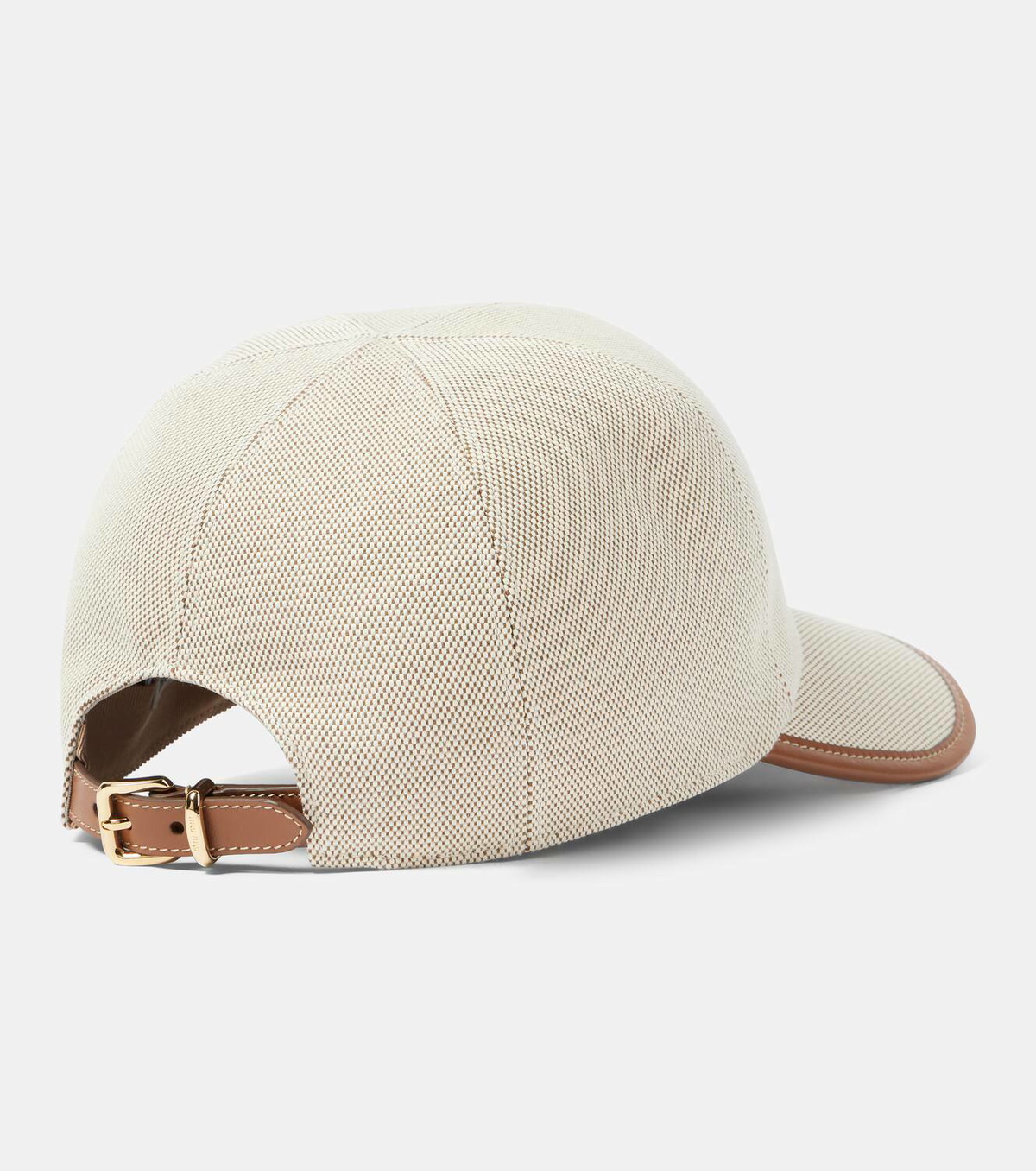 Miu Miu Logo canvas baseball cap Miu Miu