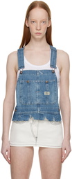 R13 Blue Damon Denim Tank Top