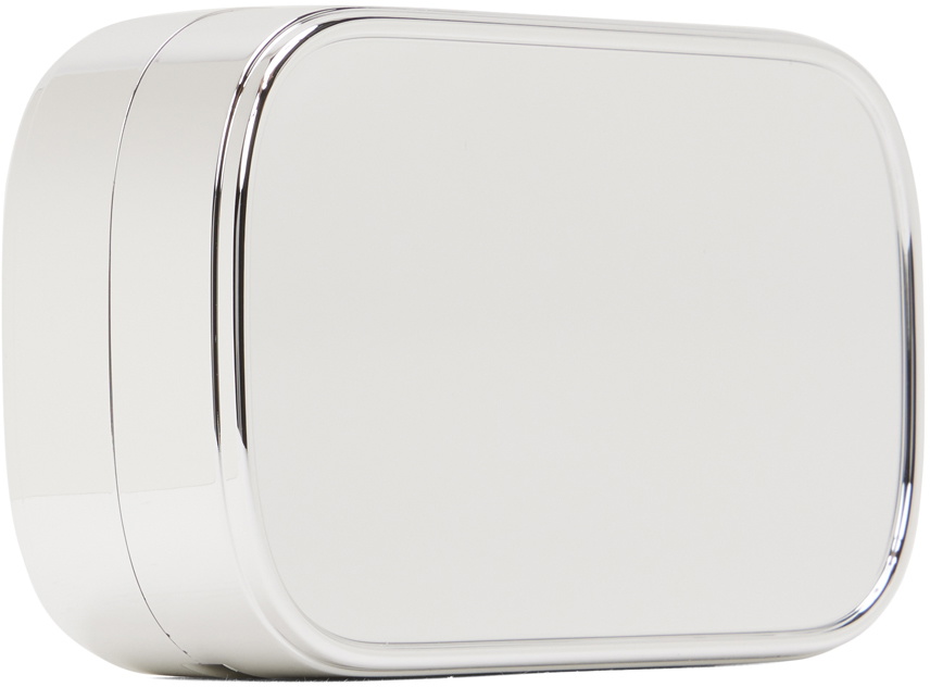 SIMONMILLER Silver Pill Clutch