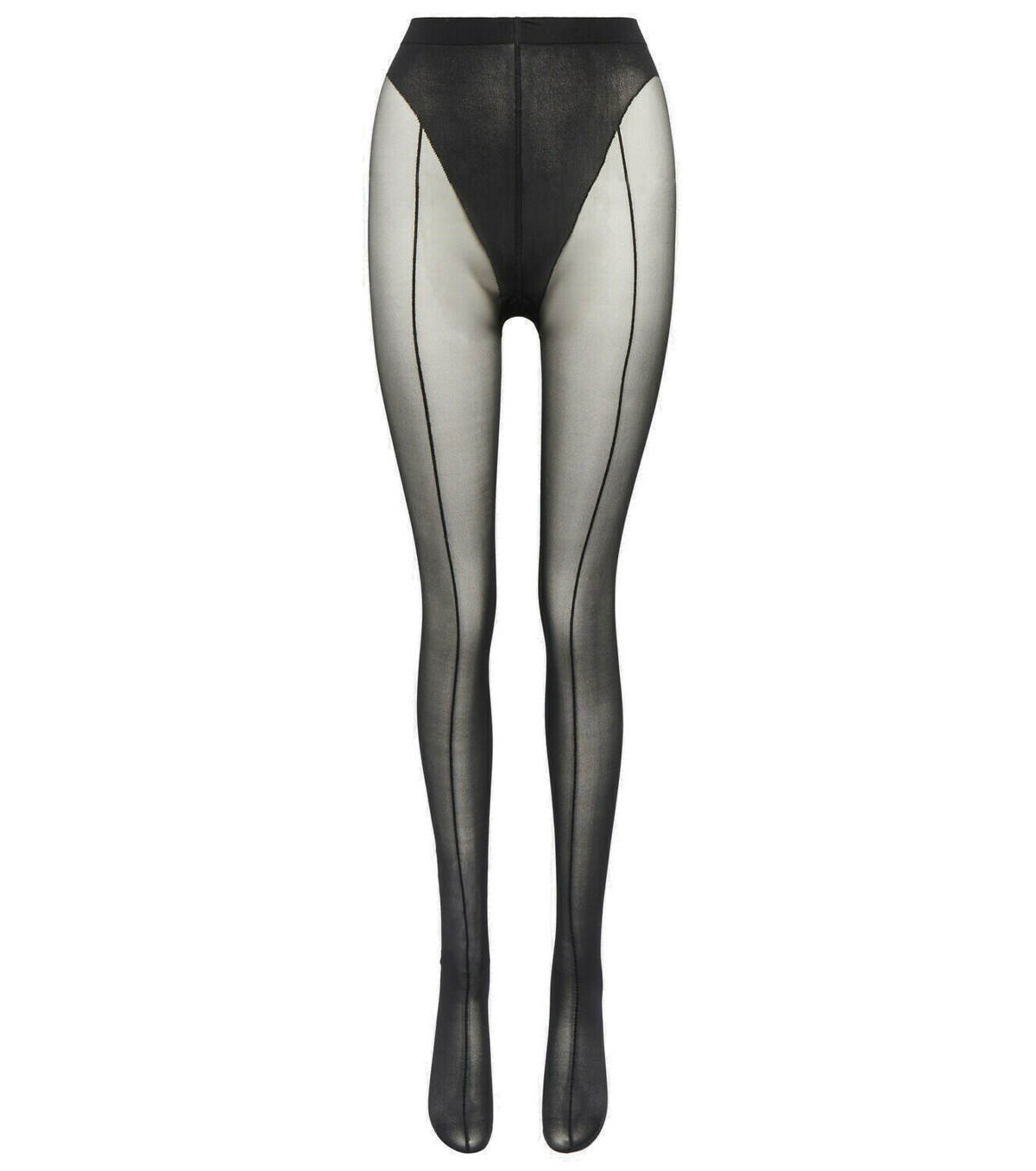 Police Auctions Canada - Women's Mugler x Wolford Sheer Velvet