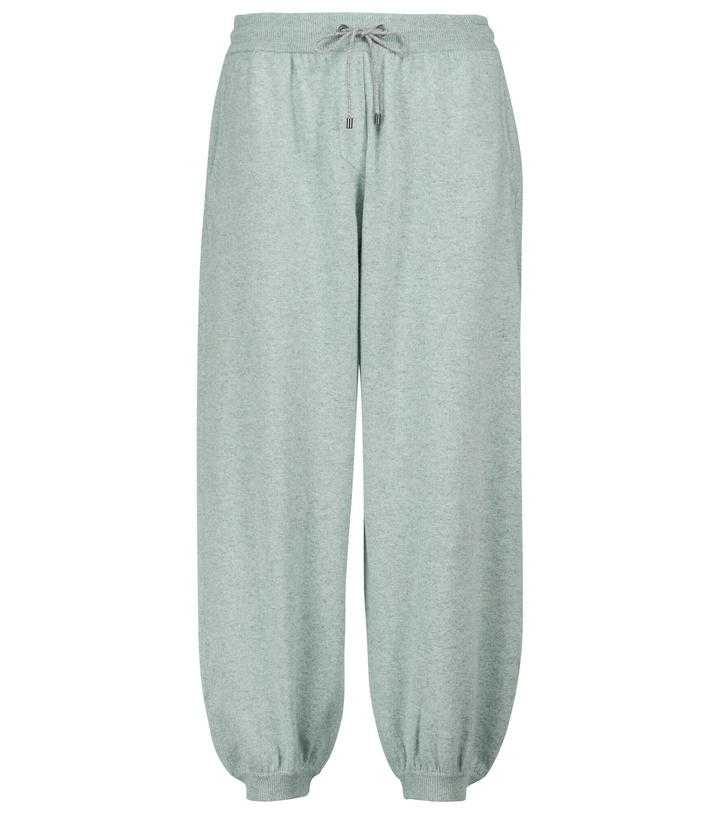 Photo: Brunello Cucinelli - Wool, cashmere and silk sweatpants