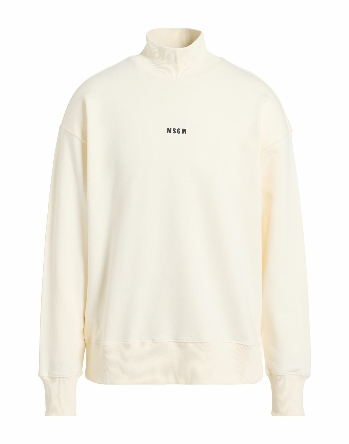 Msgm Mens Sweatshirt Cream