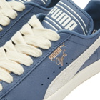 Puma Men's x Rhuigi Clyde Sneakers in Pristine/Inky Blue