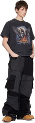 Who Decides War Black Moon Jersey T-shirt