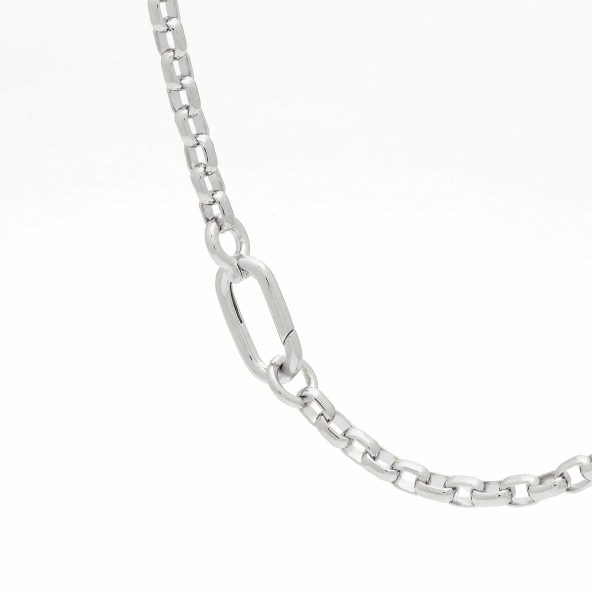 Tom Wood 18" Lee Chain Thick in Silver 
