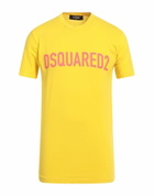 Dsquared2 Mens T-shirt in Yellow